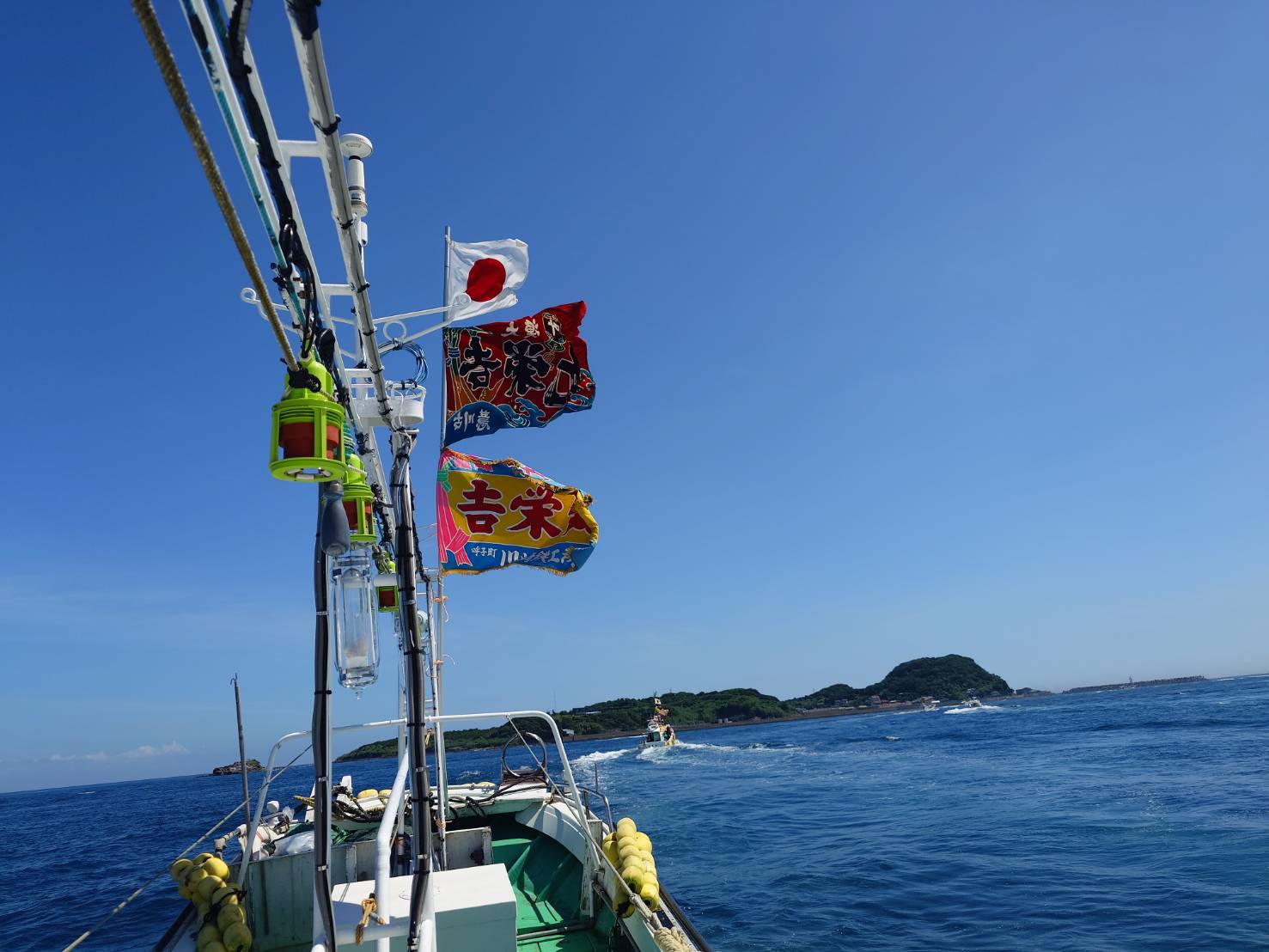 吉栄丸での釣り