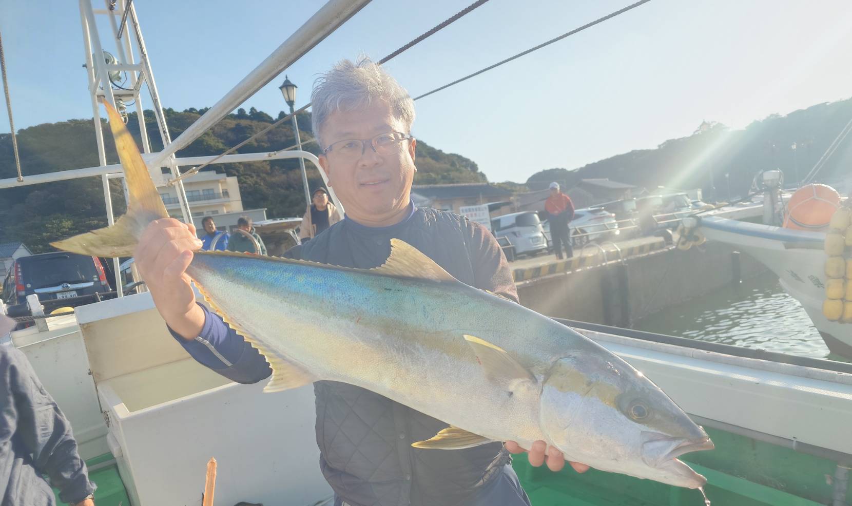 吉栄丸での釣り